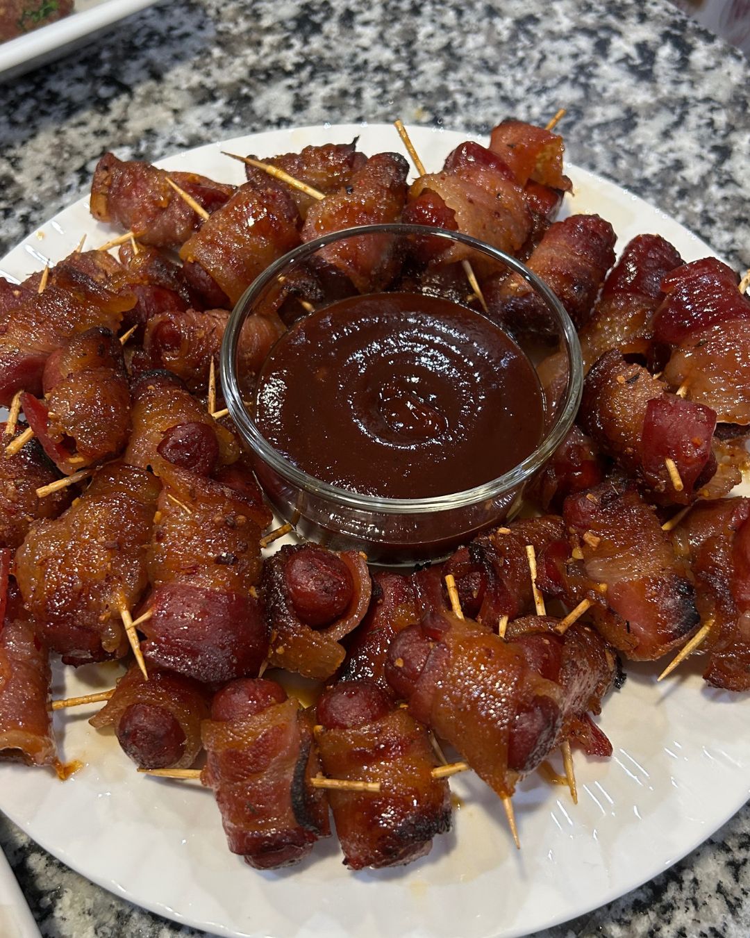 Bacon-Wrapped Brown Sugar Lil’ Smokies