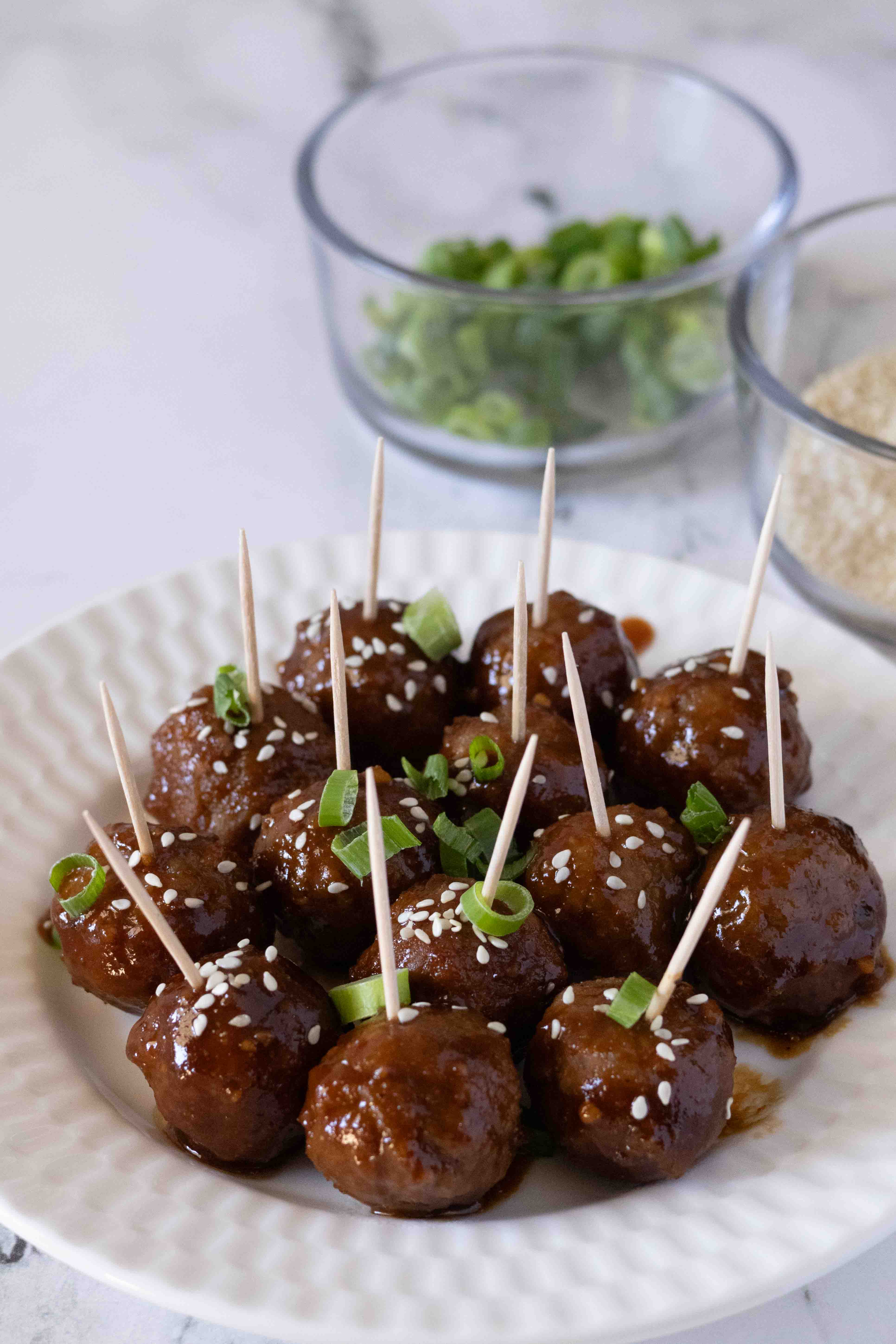 Crock-Pot Asian Meatballs